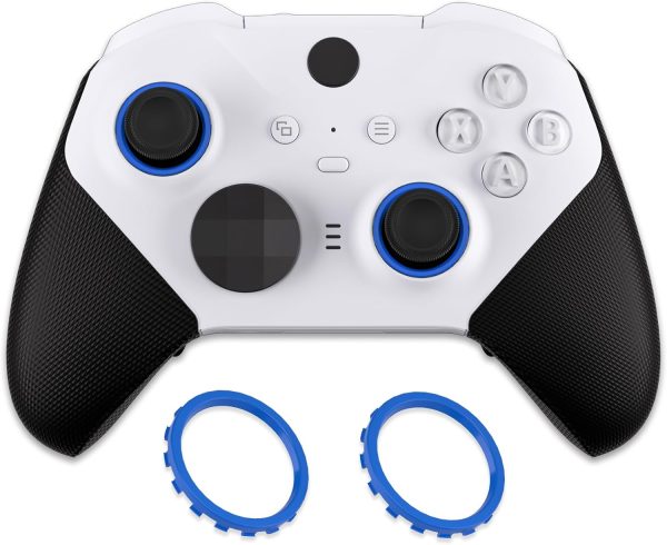 ⁦eXtremeRate Replacement Accent Rings for Xbox Elite Series 2 Core | for Elite Series 2 | for Xbox One Elite ASR Version Shell for Xbox Series X/S Controller - Blue⁩ - الصورة ⁦7⁩