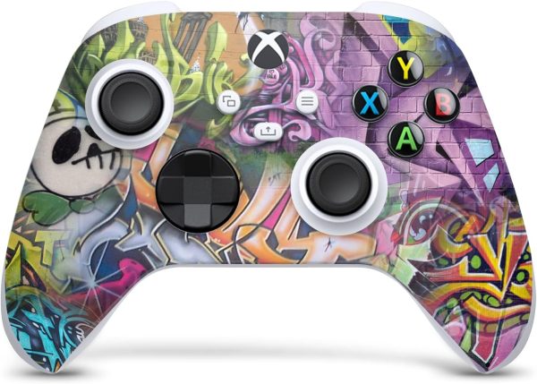 ⁦GNG Graffiti Skins Compatible with Xbox Series Series X Console Decal Vinal Sticker + 2 Controller Set⁩ - الصورة ⁦7⁩