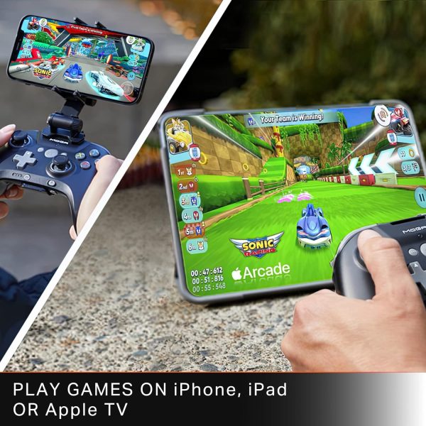 ⁦PowerA MOGA XP5-i Plus Bluetooth Controller for Mobile & Cloud Gaming on iOS⁩ - الصورة ⁦3⁩
