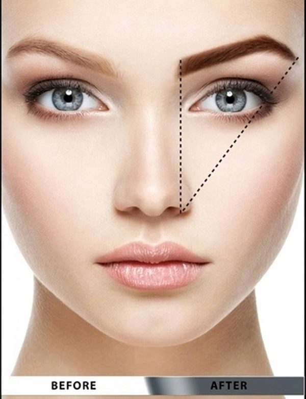 ⁦مجموعة صبغ الحواجب من ديمور، تركيبة احترافية تحتوي على زيت الأرجان وزيت الخروع (اوميجا 6، كاروتين، فيتامينات ايه وإي، واف)، نتائج سريعة وآمنة (3.0، بني غامق)⁩ - الصورة ⁦3⁩