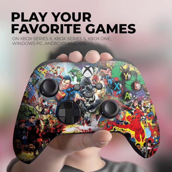 ⁦Original Xbox Wireless Controller Special Edition Customized by DreamController Compatible with Xbox One S/X, Xbox Series X/S & Windows 10 Made with Advanced HydroDip Print Technology(Not Just a Skin)⁩ - الصورة ⁦2⁩