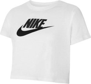 Nike Girl's NSW FUTURA CROP T-Shirt