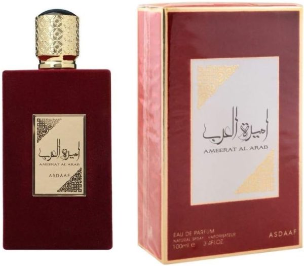 ⁦عطر اميرات العرب 100 مل من بيزنيس سكوير للنساء برائحة العود الشرقي العربي والمسك الحلال: العنب البرتقال الوردي الياسمين العنبر⁩ - الصورة ⁦3⁩