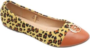 ايلا حذاء باليرينا بطبعة حيوانات للنساء