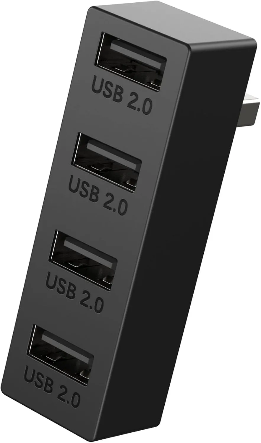 USB Hub for Xbox Series X/S - Tensun 4 Ports USB 2.0 Extender High-Speed Expansion Adapter Splitter Charger for Xbox X/S Console Microsoft Xbox X/S Accessories، من تينصن، أسود