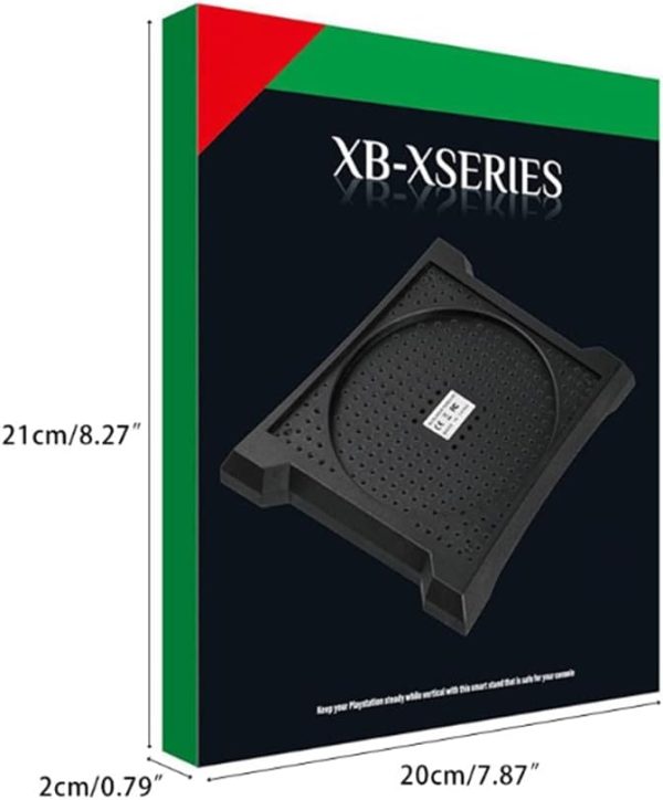 ⁦سي كيه اكس اي ان حامل عمودي لوحدة تحكم Xbox Series X (اسود)⁩ - الصورة ⁦5⁩