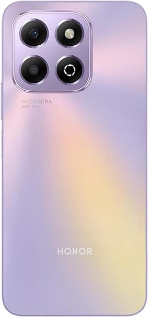 موبايل هونر X6b 6GB+128GB بنفسجي مرصع بالنجوم، بشريحتين