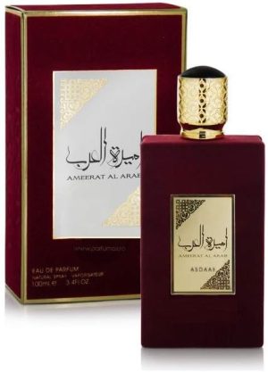 عطر اميرات العرب 100 مل من بيزنيس سكوير للنساء برائحة العود الشرقي العربي والمسك الحلال: العنب البرتقال الوردي الياسمين العنبر