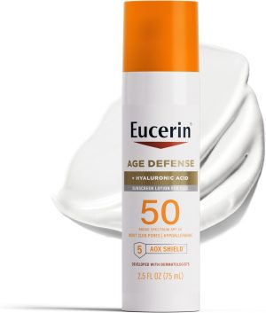 لوشن واقي من الشمس خفيف الوزن خال العطور يوسيرن - عامل حماية SPF بدرجة 50 للوجه 75 مل 2.5 اونصة سائلة أونصة