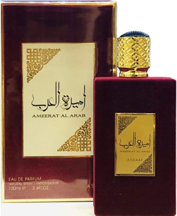 ⁦عطر اميرات العرب 100 مل من بيزنيس سكوير للنساء برائحة العود الشرقي العربي والمسك الحلال: العنب البرتقال الوردي الياسمين العنبر⁩ - الصورة ⁦2⁩