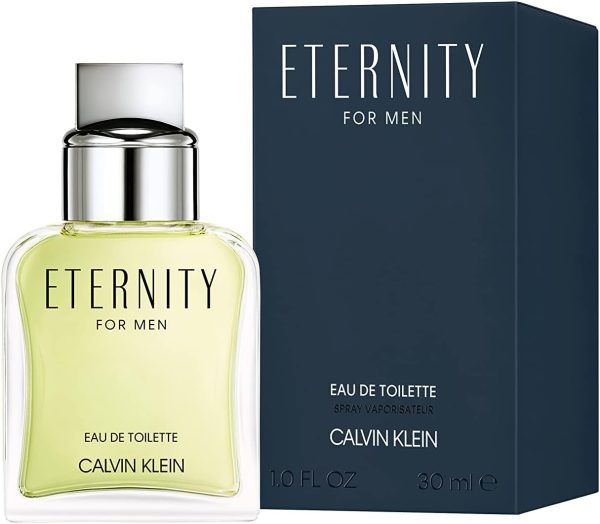 ⁦عطر للرجال اتيرنيتي او دي تواليت من كالفن كلاين - 30 مل⁩ - الصورة ⁦2⁩