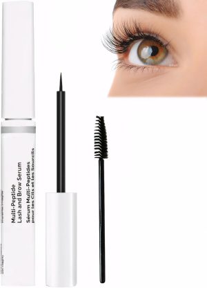 مصل سيروم نمو الرموش والحواجب ومعزز طبيعي للرموش لنمو وتكثيفها مع فرشاة صغيرة من اورديناري لينكسينز