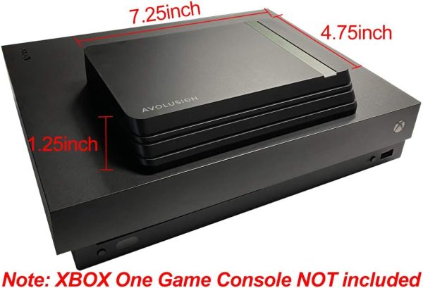 ⁦افولوشن قرص صلب خارجي للالعاب برو اكس بسعة 12 تيرابايت بمنفذ USB 3.0 من اتش دي جير (لجهاز Xbox Series X | S) - ضمان لمدة عامين⁩ - الصورة ⁦6⁩