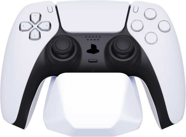 بلاي فيتال حامل وحدة تحكم العاب عالمي لجهاز Xbox Series X/S اداة بالالعاب ستيشن 5/4 عرض لذراع سويتش برو - ابيض اكريلونيتريل بوتادين ستيرين