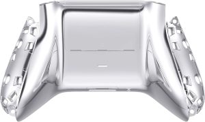 اكستريم رايت غطاء خلفي مخصص لذراع تحكم Xbox Series X وS، فضي كروم، بلاستيك ABS، BX3D402