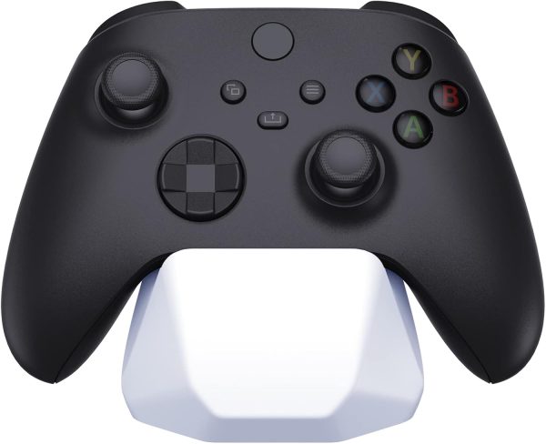 ⁦بلاي فيتال حامل وحدة تحكم العاب عالمي لجهاز Xbox Series X/S اداة بالالعاب ستيشن 5/4 عرض لذراع سويتش برو - ابيض اكريلونيتريل بوتادين ستيرين⁩ - الصورة ⁦7⁩