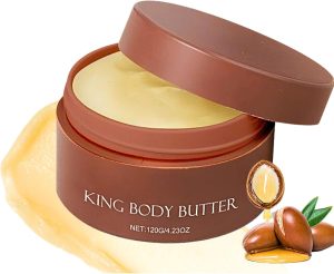 زبدة الجسم بزبدة الشيا للرجال من ازوني كريم جسم معطر عضوي والنساء لوشن للجسم مرطب ينعم ويعزز رطوبة البشرة وتألقها بشكل عام مناسب للبشرة الجافة
