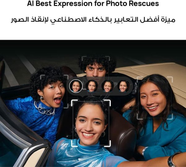 ⁦هواوي هاتف ذكي نوفا 13 برو، 12GB+512GB، كاميرا امامية الترا بورتريه مزدوجة 60 ميجابيكسل، كاميرا متقدمة 50 ميجابكسل قابلة للتعديل، تقنية الذكاء الاصطناعي وشحن فائق 100 واط، بطارية 5000mAh، هواوي Care+⁩ - الصورة ⁦7⁩