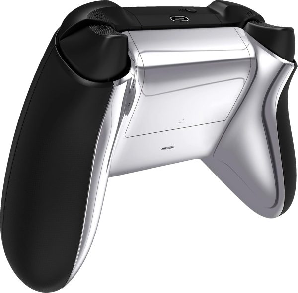 ⁦اكستريم رايت غطاء خلفي مخصص لذراع تحكم Xbox Series X وS، فضي كروم، بلاستيك ABS، BX3D402⁩ - الصورة ⁦5⁩