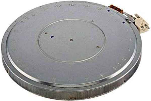 ⁦GE WB30T10130 أصلي او اي ام مزدوج هاليانت/عنصر سطح مشع لنطاق GE ، ابيض⁩ - الصورة ⁦2⁩