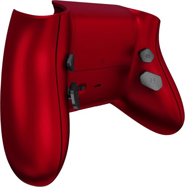 ⁦eXtremeRate Hope Programable Remap Kit for Xbox Series X/S Controller, Upgrade Boards & Redesigned Back Shell & Side Rails & Back Buttons for Xbox Core Controller - Scarlet Red⁩ - الصورة ⁦9⁩