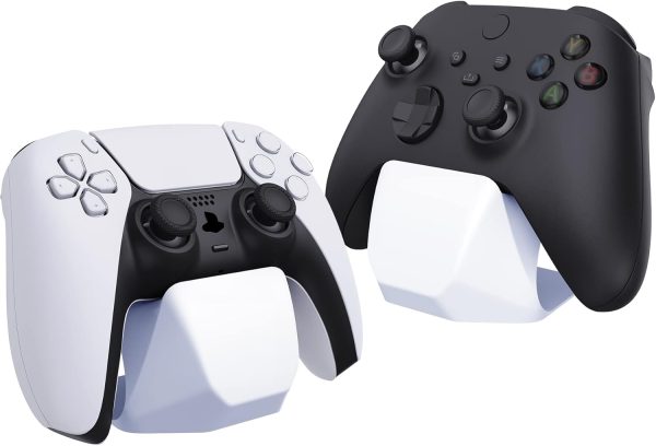 ⁦بلاي فيتال حامل وحدة تحكم العاب عالمي لجهاز Xbox Series X/S اداة بالالعاب ستيشن 5/4 عرض لذراع سويتش برو - ابيض اكريلونيتريل بوتادين ستيرين⁩ - الصورة ⁦9⁩