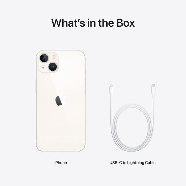 ⁦ابل ايفون 13 (128 جيجابايت) - ستارلايت (مجدد)، بشريحتين⁩ - الصورة ⁦6⁩