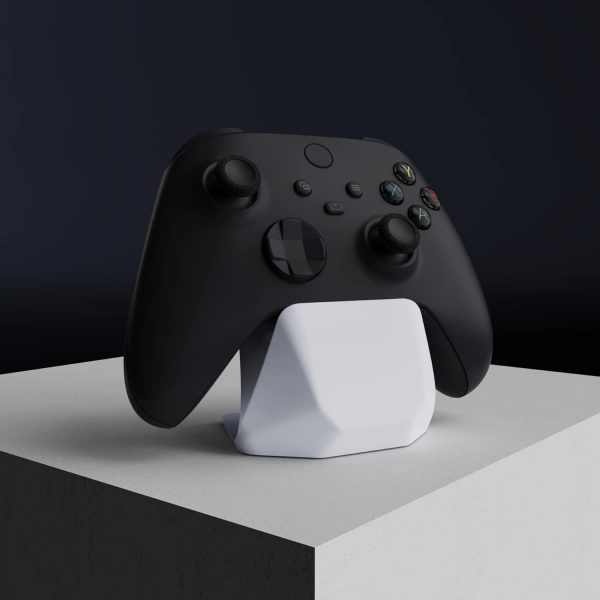 ⁦بلاي فيتال حامل وحدة تحكم العاب عالمي لجهاز Xbox Series X/S اداة بالالعاب ستيشن 5/4 عرض لذراع سويتش برو - ابيض اكريلونيتريل بوتادين ستيرين⁩ - الصورة ⁦6⁩