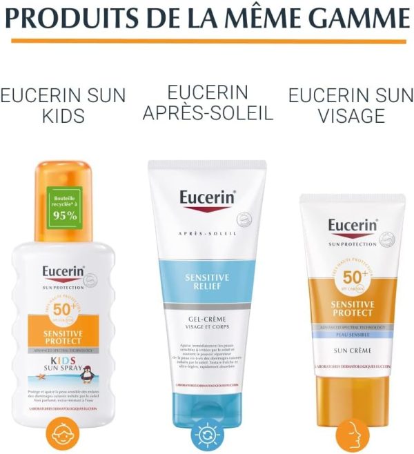 ⁦بخاخ واق من الشمس يوسيرن سائل شفاف بعامل حماية اشعة 50 200 مل حساس عرضة لحب الشباب SPF 200.0 ملليلتر⁩ - الصورة ⁦6⁩
