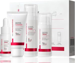 مجموعة العناية بالبشرة المرطبة، مجموعة هدايا كورية للعناية ببشرة الوجه، مجموعة روتينية للعناية بالبشرة، مجموعات هدايا تجميل: منظف وتونر وسيروم وكريم ومنتجات العناية بالبشرة للسفر للنساء والفتيات