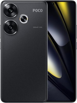 جوال F6 12 جيجا 512 شبكة الجيل الخامس 5G من بوكو اصدار عالمي أسود اف 6 بشريحتين 6.
