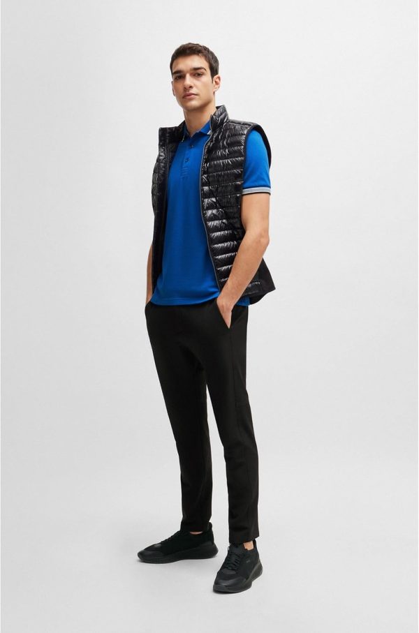 ⁦HUGO BOSS Men's Paddy Curved Polo Shirt⁩ - الصورة ⁦2⁩