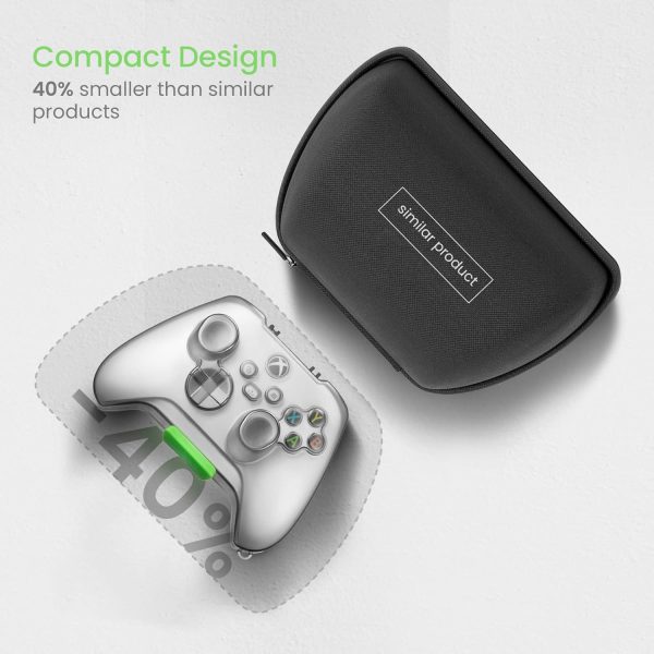⁦حافظة حماية واقية لذراع التحكم اللاسلكي في جهاز تشغيل الالعاب Xbox Core تصميم صلب مناسب لاذرع التحكم في جهاز مايكروسوفت Xbox Series X/S ‏2020 مقاوم للغبار وخفيف الوزن من تومتوك، بولي كربونات⁩ - الصورة ⁦3⁩
