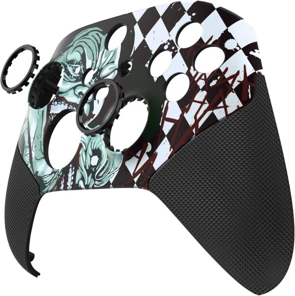 ⁦اكستريم رايت غلاف معاد تصميمه من ايه اس ار لوحدة التحكم اللاسلكية لجهاز Xbox Core - مقبض مطاطي عالي الاداء وحلقات فرك مضادة للالتصاق - غطاء مخصص لذراع تحكم Xbox Series X وS - مهرج هاهاها⁩ - الصورة ⁦7⁩