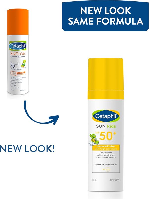 ⁦لوشن صن كيدز بتركيبة من الزيت وعامل حماية الشمس +50 درجة سيتافيل 50 SPF 150.0 ملليلتر⁩ - الصورة ⁦3⁩