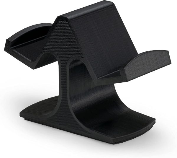 ⁦Dual Game Controller Desktop Holder Stand - Universal Design for Xbox ONE, PS5, PS4, PC, Steelseries, Steam & More, Reduce Clutter UGDS-03 by Brainwavz⁩ - الصورة ⁦9⁩