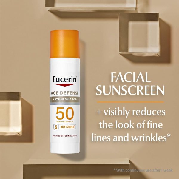 ⁦لوشن واقي من الشمس خفيف الوزن خال العطور يوسيرن - عامل حماية SPF بدرجة 50 للوجه 75 مل 2.5 اونصة سائلة أونصة⁩ - الصورة ⁦4⁩