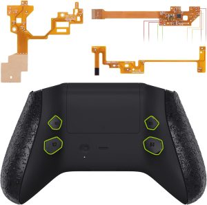 eXtremeRate Textured Black Hope Programable Remap Kit for Xbox Series X/S Controller, Upgrade Boards & Redesigned Back Shell & Side Rails & Back Buttons for Xbox Core Controller