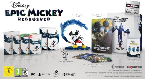 ⁦Disney Epic Mickey: Rebrushed Collector's Edition - PlayStation 5⁩ - الصورة ⁦2⁩