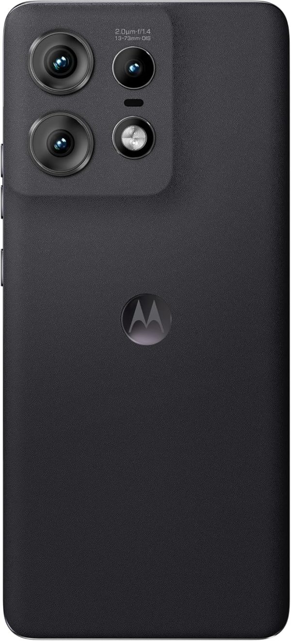 ⁦موتورولا ايدج 50 برو 5G، ذاكرة RAM 12GB+12GB، روم 512GB، سناب دراغون 7 الجيل 3، شاشة 6.7 انش 144Hz pOLED، 4500mAh تيربو باور 125 واط، اندرويد 14، اسود بيوتي⁩ - الصورة ⁦4⁩
