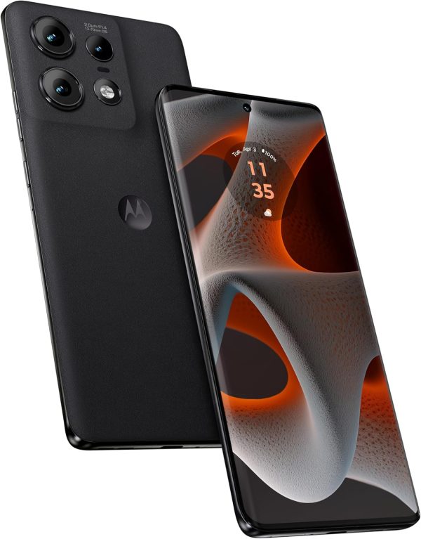موتورولا ايدج 50 برو 5G، ذاكرة RAM 12GB+12GB، روم 512GB، سناب دراغون 7 الجيل 3، شاشة 6.7 انش 144Hz pOLED، 4500mAh تيربو باور 125 واط، اندرويد 14، اسود بيوتي