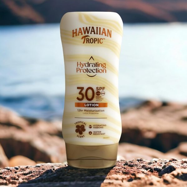⁦لوشن ترطيب الحرير من هاوايان تروبيك SPF30 - 180 مل، غسول، لنوع البشرةالكلة، 30 SPF⁩ - الصورة ⁦8⁩