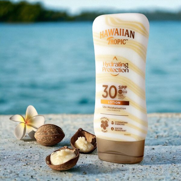 ⁦لوشن ترطيب الحرير من هاوايان تروبيك SPF30 - 180 مل، غسول، لنوع البشرةالكلة، 30 SPF⁩ - الصورة ⁦6⁩
