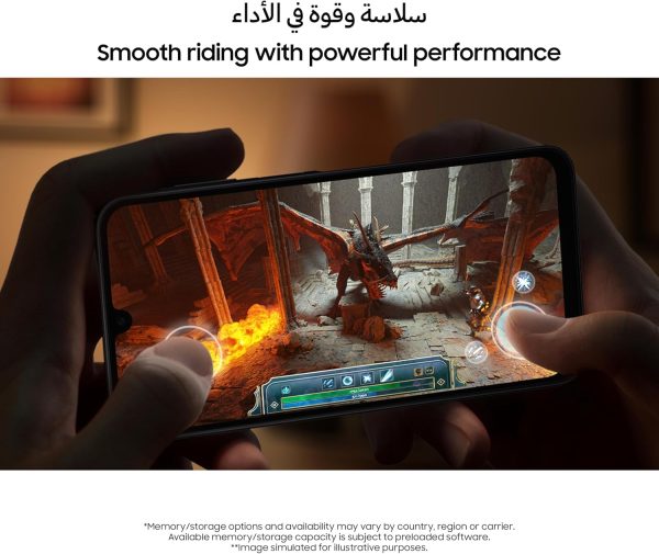 ⁦سامسونج موبايل جالكسي A16 LTE ثنائي شرائح الاتصال ذاكرة رام 6 جيجابايت تخزين 128 هاتف ذكي اندرويد - اسود⁩ - الصورة ⁦6⁩