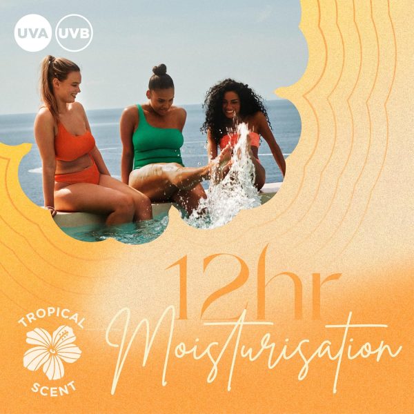 ⁦لوشن ترطيب الحرير من هاوايان تروبيك SPF30 - 180 مل، غسول، لنوع البشرةالكلة، 30 SPF⁩ - الصورة ⁦4⁩