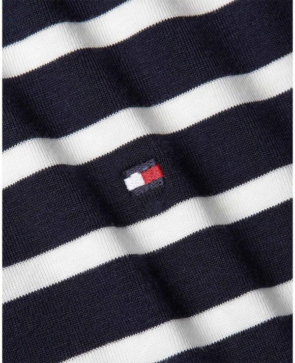 ⁦Tommy Hilfiger Womens Slim Cody Boat-Nk 3/4Slv T-Shirts⁩ - الصورة ⁦3⁩