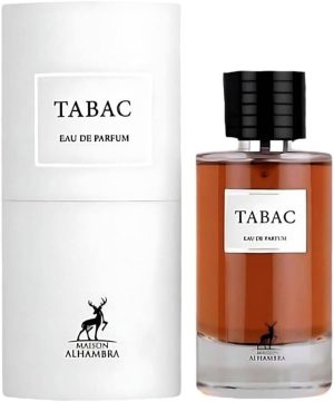 او دي بارفان تاباك اكسكلوسيف من الهمبرا 100 مل - عطر فاخر يدوم طويلا رائحة عطرية مستوردة فاخرة للرجال والنساء مجموعة هدايا العطور لجميع المناسبات عبوة قطعة واحدة