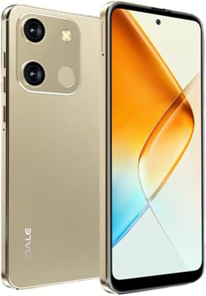 NOTE 40, Android 14, 6.8 Inch Screen, 12GB (4GB + 8GB) RAM, 128GB Internal Memory, 5075mAh Battery, 8MP+16MP+0.3MP High-Resolution Camera, 4G (Gold)