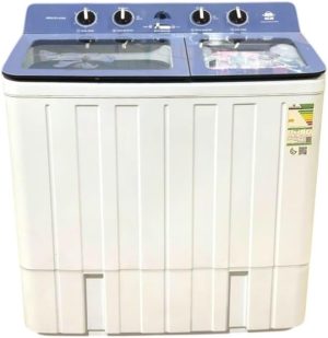 WDA 14 Kg Semi Automatic Washing Machine, Air Turbo, Low Noise Motor, Turbo Dry, Wash Buzzer, Soak Function