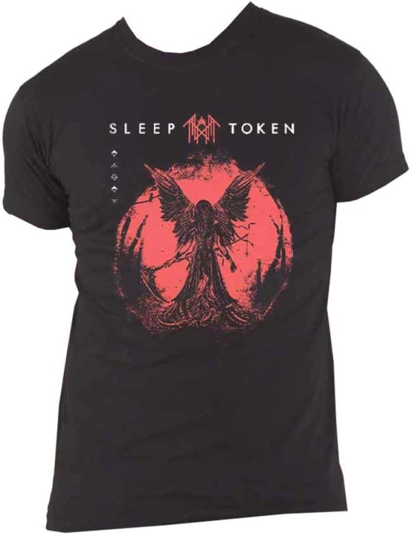 ⁦تي شيرت بشعار فرقة Sleep Token Take Me Back to Eden Band⁩ - الصورة ⁦4⁩